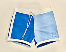 Load image into Gallery viewer, The Sungodz Summer 25 Surf Trunk - Blue on Blue - Made in Italy!