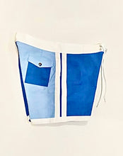 Load image into Gallery viewer, The Sungodz Summer 25 Surf Trunk - Blue on Blue - Made in Italy!