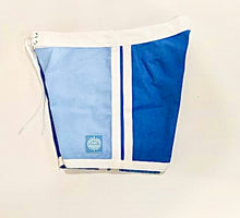 Load image into Gallery viewer, The Sungodz Summer 25 Surf Trunk - Blue on Blue - Made in Italy!