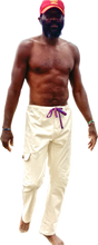 Load image into Gallery viewer, Organic Cotton Jam Pant in Shell White.