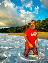 Load image into Gallery viewer, The all New 2024-2025 custom printed, Sungodz "World" Jam Pant in Amalfi Blue