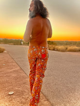 Load image into Gallery viewer, The New custom printed, Sungodz "World" Jam Pant in the Beachcomber brown colorway.