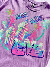 Load image into Gallery viewer, Custom Art Noise Tee #003 "Lavender Love" , size XL