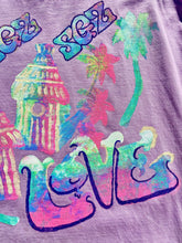 Load image into Gallery viewer, Custom Art Noise Tee #003 "Lavender Love" , size XL