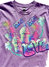 Load image into Gallery viewer, Custom Art Noise Tee #003 "Lavender Love" , size XL