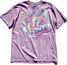 Load image into Gallery viewer, Custom Art Noise Tee #003 "Lavender Love" , size XL