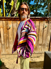 Load image into Gallery viewer, The Sungodz Kimono Smokin' Jacket - in Purple Haze colorway