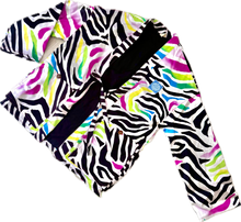 Load image into Gallery viewer, The Sungodz Kimono Smokin' Jacket - in Zebra Colorway.