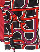 Load image into Gallery viewer, The Sungodz Kimono Smokin' Jacket - in the Shogun Red Colorway.