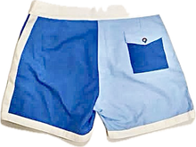 Load image into Gallery viewer, The Sungodz Summer 25 Surf Trunk - Blue on Blue - Made in Italy!