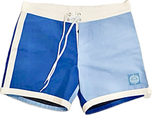Load image into Gallery viewer, The Sungodz Summer 25 Surf Trunk - Blue on Blue - Made in Italy!