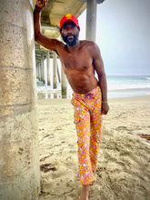 Load image into Gallery viewer, The New custom printed, Sungodz "World" Jam Pant in the Beachcomber brown colorway.