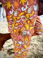 Load image into Gallery viewer, The New custom printed, Sungodz "World" Jam Pant in the Beachcomber brown colorway.