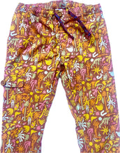 Load image into Gallery viewer, The New custom printed, Sungodz "World" Jam Pant in the Beachcomber brown colorway.