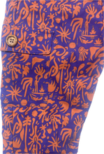 Load image into Gallery viewer, The all New 2024-2025 custom printed, Sungodz "World" Jam Pant in Amalfi Blue