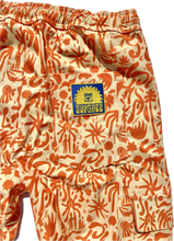 Load image into Gallery viewer, The Sungodz "World" custom printed Jam Pant in Tangerine.