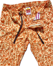 Load image into Gallery viewer, The Sungodz "World" custom printed Jam Pant in Tangerine.