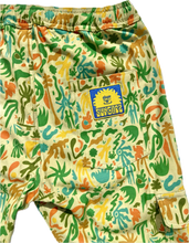 Load image into Gallery viewer, The all new for 2024-2025, custom printed, Sungodz "World" Jam Pant in Kelp Forest green