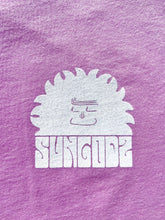 Load image into Gallery viewer, Sungodz 'Try Slow' unisex T-shirt in Lilac.