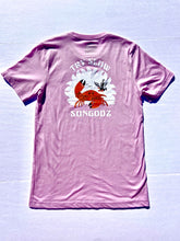 Load image into Gallery viewer, Sungodz 'Try Slow' unisex T-shirt in Lilac.