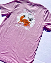 Load image into Gallery viewer, Sungodz &#39;Try Slow&#39; unisex T-shirt in Lilac.
