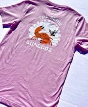 Load image into Gallery viewer, Sungodz 'Try Slow' unisex T-shirt in Lilac.