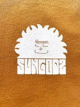 Load image into Gallery viewer, Sungodz 'Try Slow' unisex T-shirt in Toast Tan.