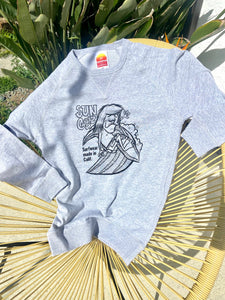 The Sungodz Classic Sweater in Athletic Grey