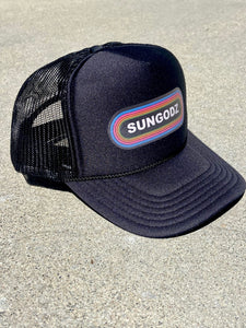 Sungodz KGODZ design Black Trucker Hat