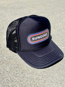 Sungodz KGODZ design Black Trucker Hat