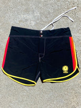 Load image into Gallery viewer, The Sungodz Racer X Black Boardshort, Made in the USA, in Californ'iA