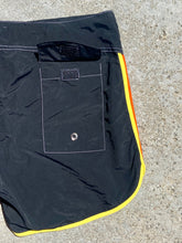 Load image into Gallery viewer, The Sungodz Racer X Black Boardshort, Made in the USA, in Californ'iA