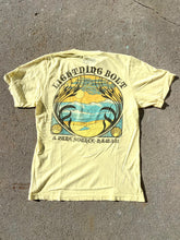 Load image into Gallery viewer, Yellow Lighting Bolt tee in Size Large