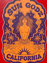 Load image into Gallery viewer, Cosmic Rider die-cut Sticker, 4.5 inch tall

