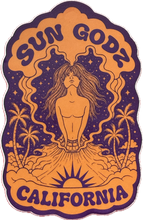 Load image into Gallery viewer, Cosmic Rider die-cut Sticker, 4.5 inch tall

