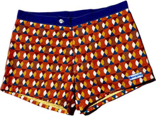 Load image into Gallery viewer, The Sungodz Pool Swim Short, in Geometric print.
