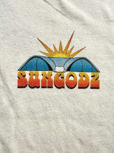 Load image into Gallery viewer, The Sungodz "Burt Stackerach" Wave Tee in white.
