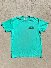 Load image into Gallery viewer, The Sungodz "Burt Stackerach" Wave Tee in Sea Green.
