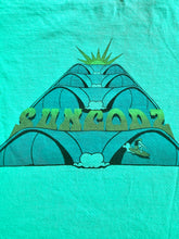 Load image into Gallery viewer, The Sungodz "Burt Stackerach" Wave Tee in Sea Green.
