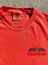 Load image into Gallery viewer, The Sungodz "Burt Stackerach" Wave Tee in Coral.
