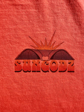 Load image into Gallery viewer, The Sungodz "Burt Stackerach" Wave Tee in Coral.
