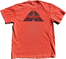 Load image into Gallery viewer, The Sungodz "Burt Stackerach" Wave Tee in Coral.
