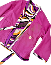 Load image into Gallery viewer, The Sungodz Kimono Smokin' Jacket - in Purple Haze colorway
