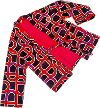 Load image into Gallery viewer, The Sungodz Kimono Smokin' Jacket - in the Shogun Red Colorway.
