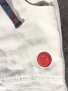 Sungodz Summer 2025 White Walkshort in 100% Organic Italian Cotton.
