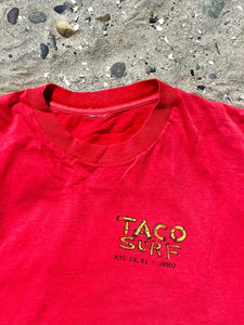 Vintage 1980's Taco Surf K38 Baja Tshirt , Size Medium