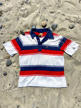 Load image into Gallery viewer, Late 70s or early 80&#39;s vintage Hang Ten mesh Polo shirt.  Size Large
