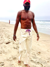 Load image into Gallery viewer, Organic Cotton Jam Pant in Shell White.
