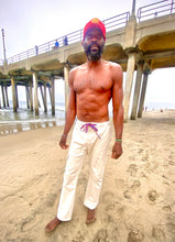 Load image into Gallery viewer, Organic Cotton Jam Pant in Shell White.
