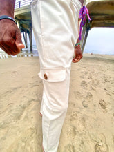 Load image into Gallery viewer, Organic Cotton Jam Pant in Shell White.
